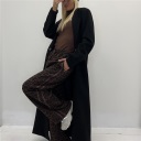 cappotto lungo dritto elegance